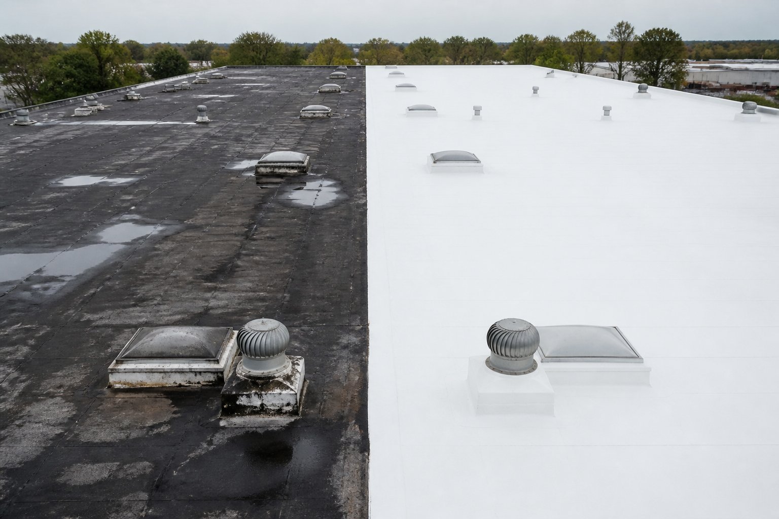 Roof Restoration or Replacement: What Michigan Building Owners Need to Know