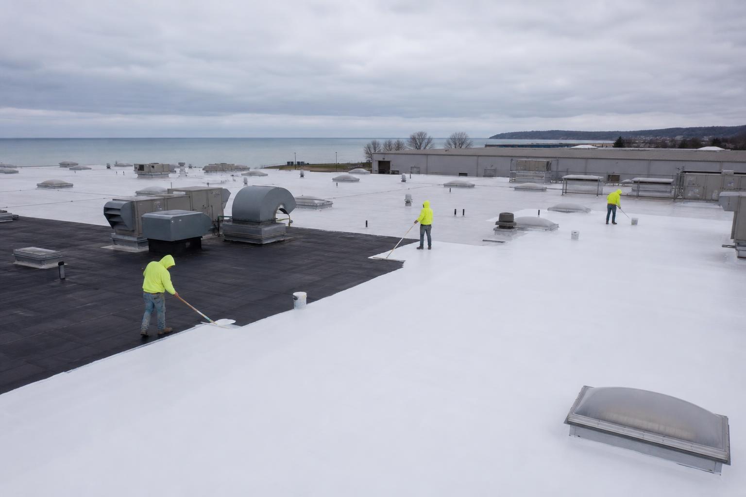 Active Leak on a Commercial Flat Roof: What to Do in the First 24 Hours