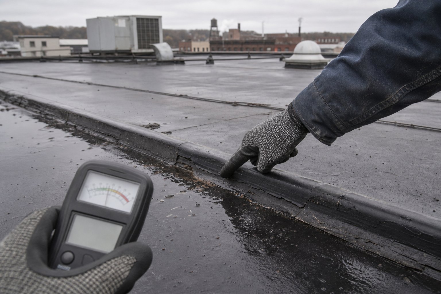 Flat Roof Repair in Muskegon, MI