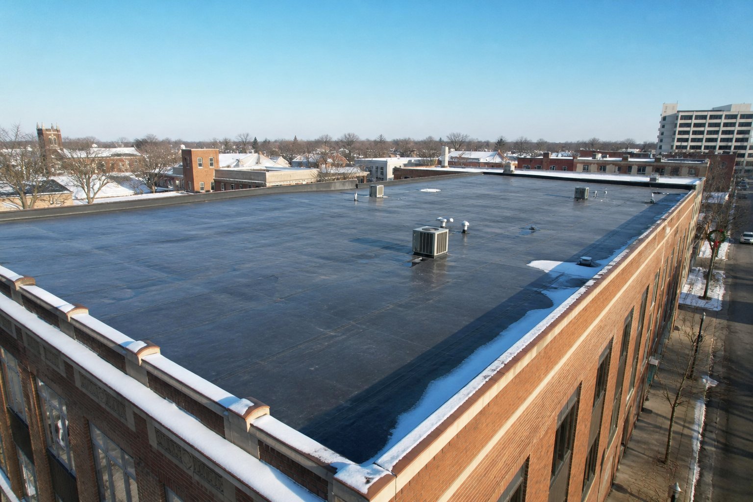 Flat Roof Repair, Waterproofing & Replacement in Holland, MI